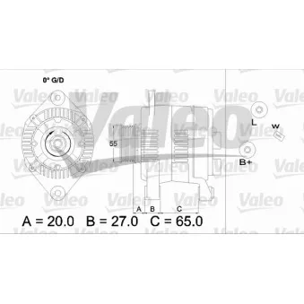 Alternateur VALEO 436736