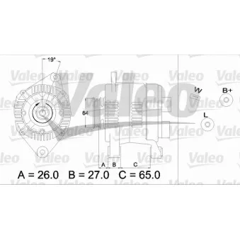 Alternateur VALEO 436737