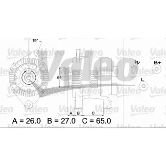 Alternateur VALEO 436740