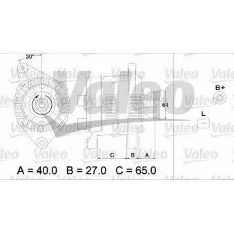 Alternateur VALEO 436742