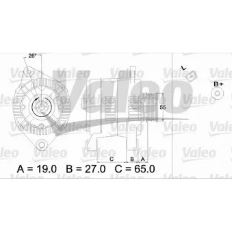 Alternateur VALEO 436748