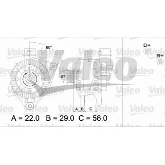 Alternateur VALEO 436751