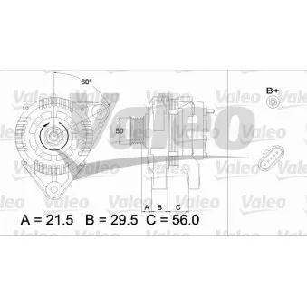 Alternateur VALEO 436753
