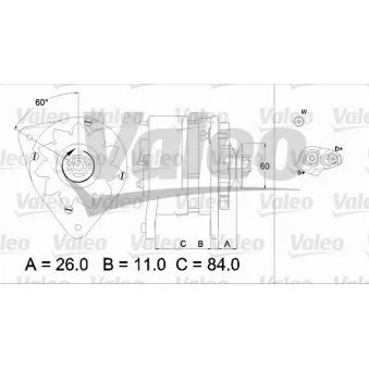 Alternateur VALEO 436774