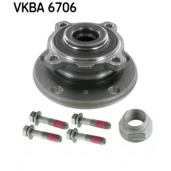Roulement de roue arrière SKF VKBA 6706