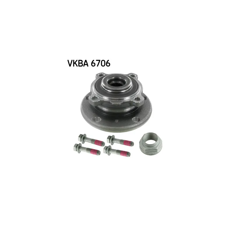 Roulement de roue arrière SKF VKBA 6706
