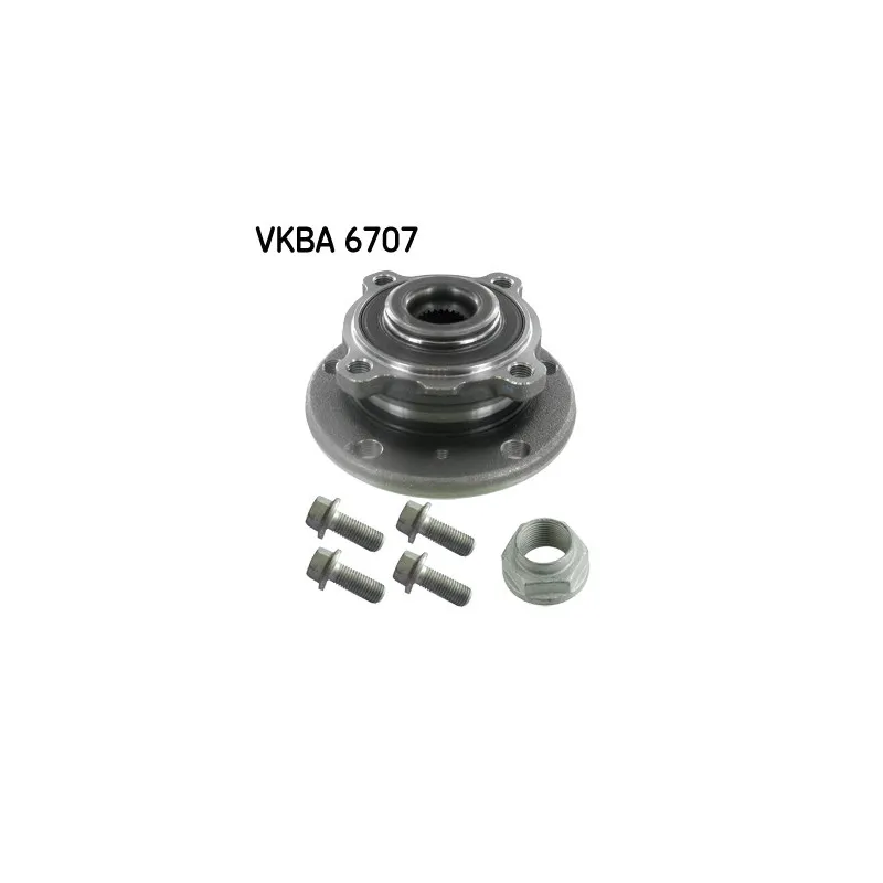 Roulement de roue avant SKF VKBA 6707