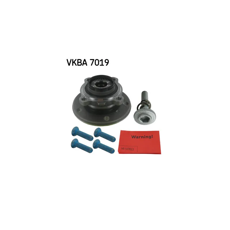 Roulement de roue avant SKF VKBA 7019