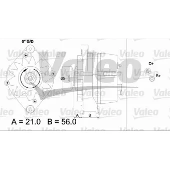 Alternateur VALEO 437110