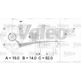 Alternateur VALEO 437123