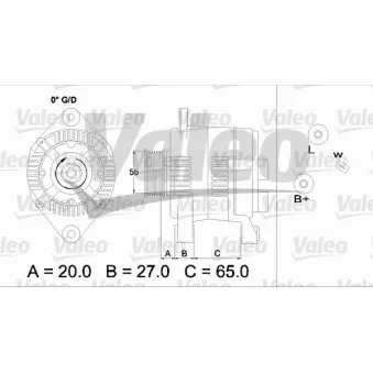 Alternateur VALEO 437140