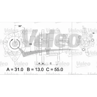 Alternateur VALEO 437148