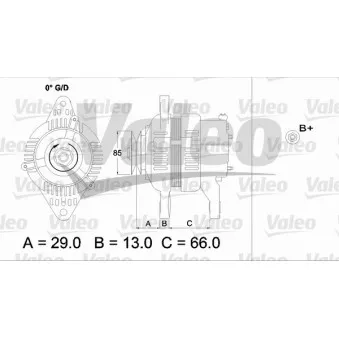 Alternateur VALEO 437157