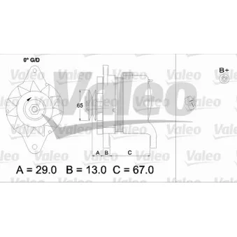 Alternateur VALEO 437162