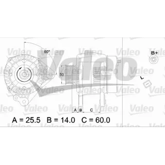 Alternateur VALEO 437170