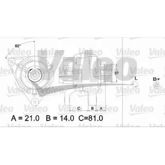 Alternateur VALEO 437188