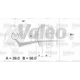 Alternateur VALEO 437191
