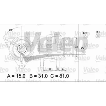 Alternateur VALEO
