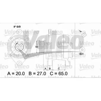 Alternateur VALEO 437200