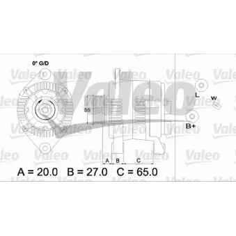 Alternateur VALEO 437201