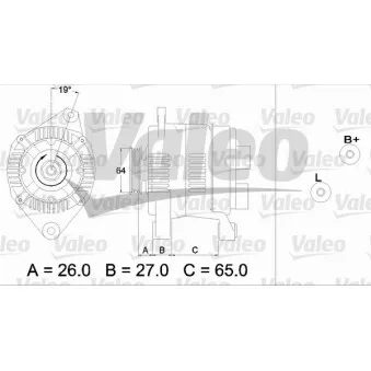 Alternateur VALEO 437206