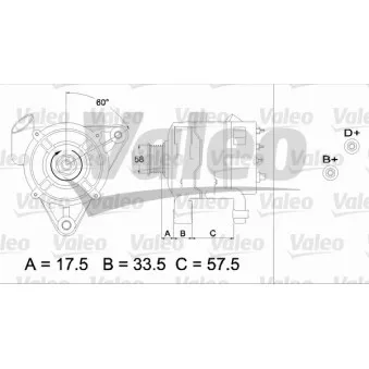 Alternateur VALEO 437215