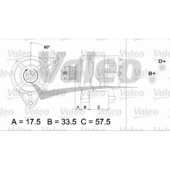 Alternateur VALEO 437216