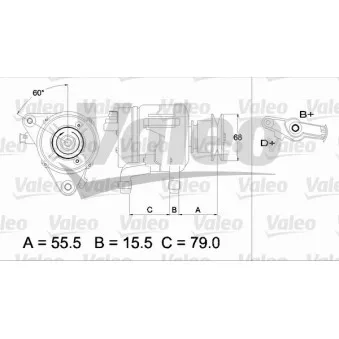 Alternateur VALEO 437218