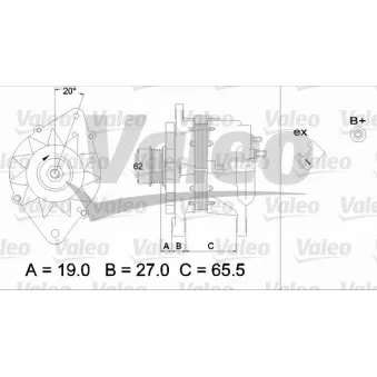 Alternateur VALEO 437220