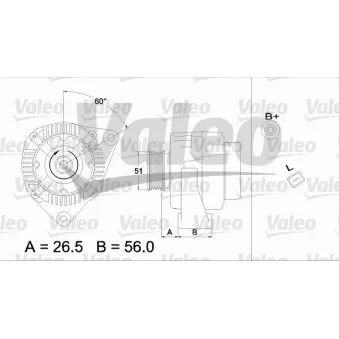 Alternateur VALEO 437224