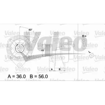 Alternateur VALEO 437226