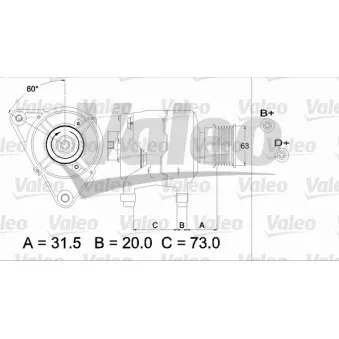Alternateur VALEO 437310