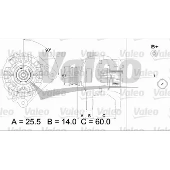 Alternateur VALEO 437315