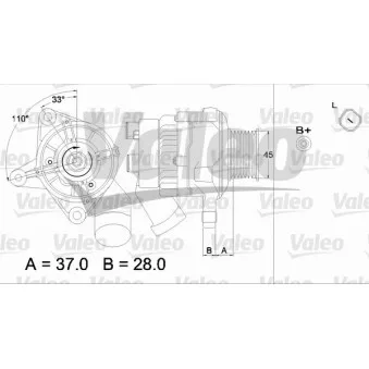 Alternateur VALEO 437319