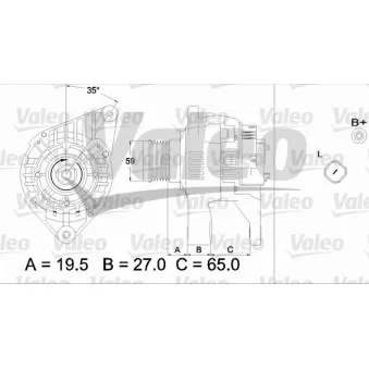 Alternateur VALEO 437322