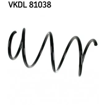 Ressort de suspension SKF VKDL 81038