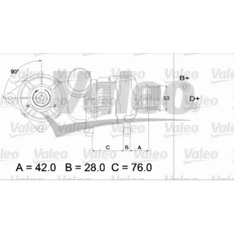 Alternateur VALEO 437330