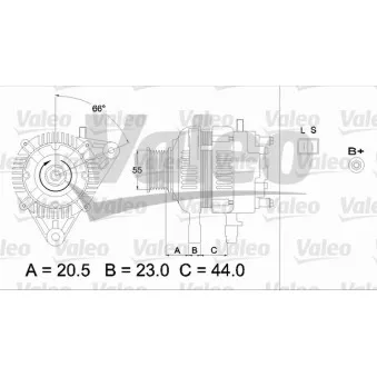 Alternateur VALEO 437334