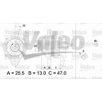 Alternateur VALEO 437337