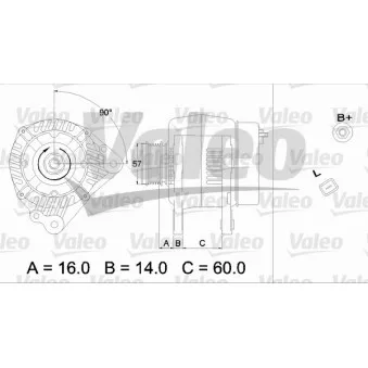 Alternateur VALEO 437340