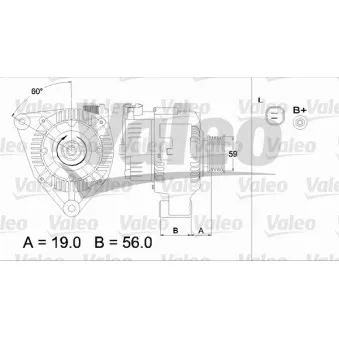 Alternateur VALEO 437343