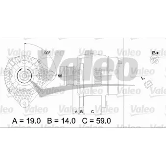 Alternateur VALEO 437361