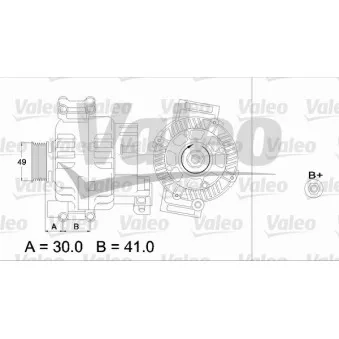 Alternateur VALEO 437374