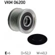 Poulie roue libre, alternateur SKF VKM 06200 - Visuel 1