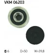 Poulie roue libre, alternateur SKF VKM 06203 - Visuel 2