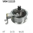 Poulie-tendeur, courroie crantée SKF VKM 11115 - Visuel 1