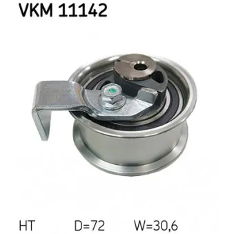 Poulie-tendeur, courroie crantée SKF VKM 11142