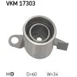 Poulie-tendeur, courroie crantée SKF VKM 17303 - Visuel 1