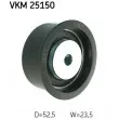 Poulie renvoi/transmission, courroie de distribution SKF VKM 25150 - Visuel 1