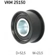 Poulie renvoi/transmission, courroie de distribution SKF VKM 25150 - Visuel 2